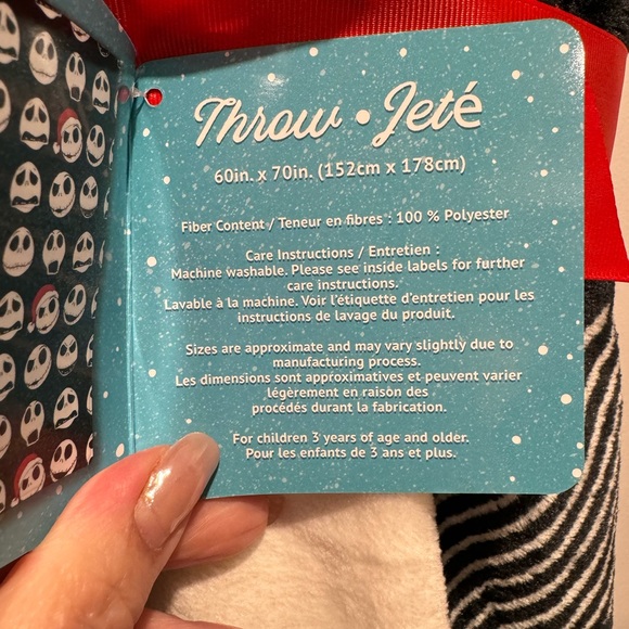 Nightmare before Christmas - throw - Picture 5 of 5